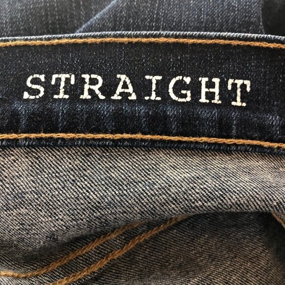 Madewell Dark Wash Straight Leg Jeans Size 33 X 30 - Picture 6 of 8